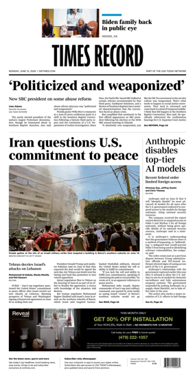 Cover of Times Record (Ft. Smith Southwest)