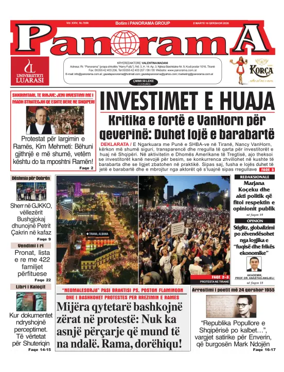 Cover of Panorama (Albania)