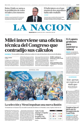 Cover of La Nacion