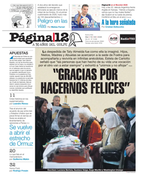 Cover of Pagina 12