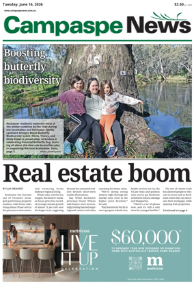 Cover of Campaspe News