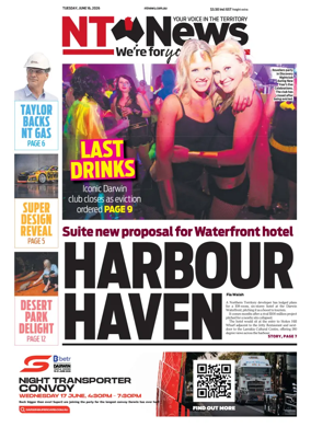 Cover of NT News