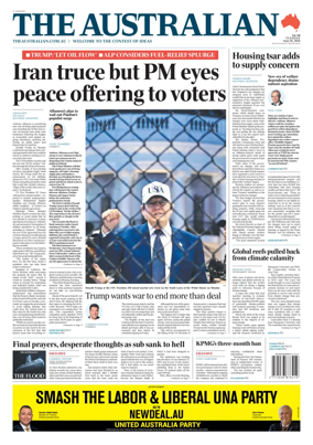 Cover of The Australian