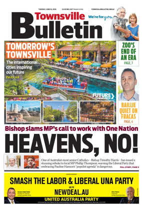 Cover of Townsville Bulletin