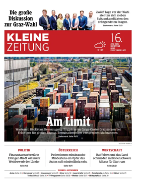 Cover of Kleine Zeitung Steiermark