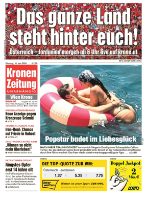 Cover of Kronen Zeitung