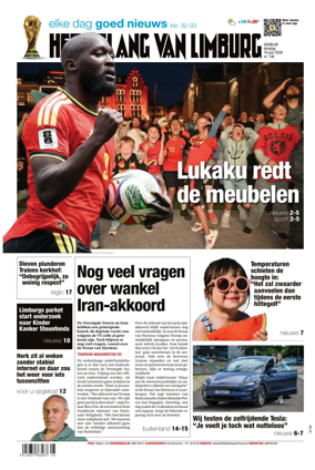 Cover of Het Belang van Limburg