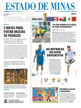 Cover of Estado de Minas (Brazil)