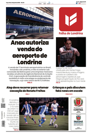 Cover of Folha de Londrina