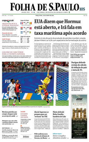 Cover of Folha de S.Paulo
