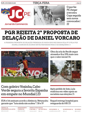 Cover of Jornal do Commercio