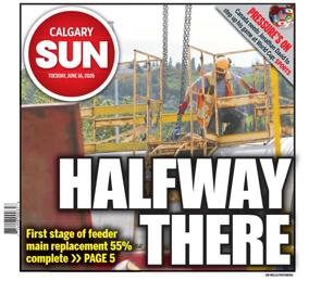 Cover of Calgary Sun