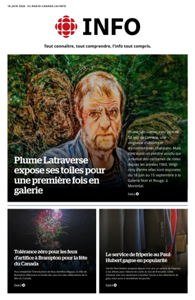Cover of Radio-Canada Info