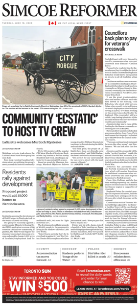 Cover of Simcoe Reformer