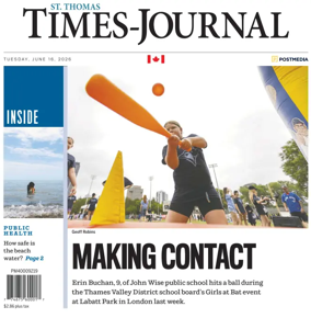 Cover of St. Thomas Times-Journal