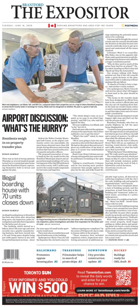 Cover of The Expositor (Brantford)