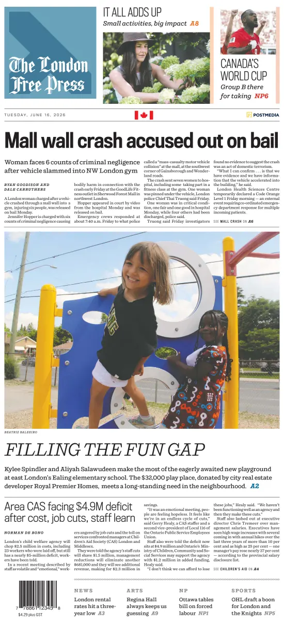 Cover of The London Free Press