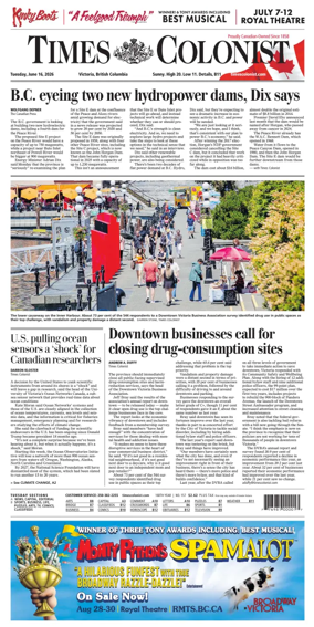 Cover of Times Colonist