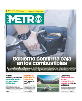 Cover of Publimetro Chile