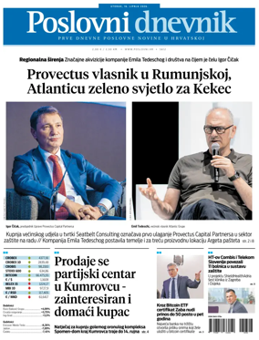 Cover of Poslovni Dnevnik