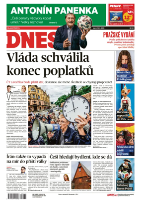 Cover of Dnes Prague Edition
