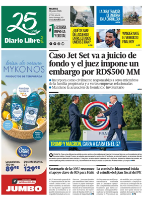 Cover of Diario Libre (Republica Dominicana)