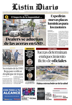 Cover of Listin Diario