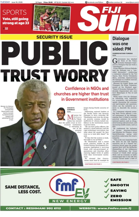 Cover of Fiji Sun
