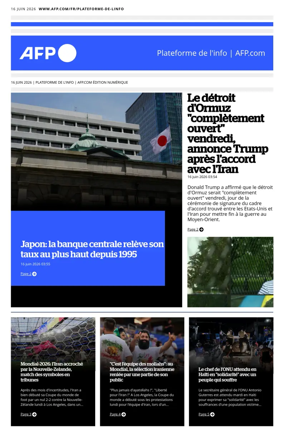 Cover of AFP