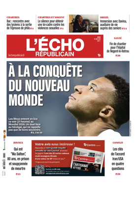 Cover of L'Echo Republicain