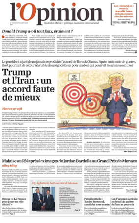 Cover of L'Opinion