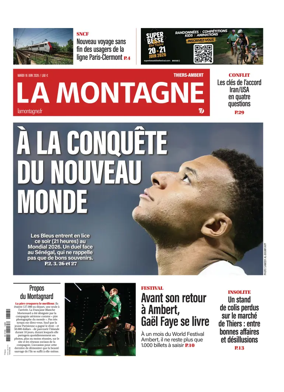 Cover of La Montagne (Thiers-Ambert)