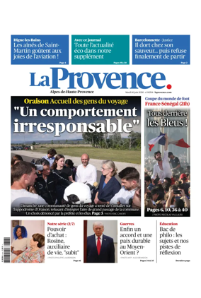 Cover of La Provence Alpes-de-Haute-Provence
