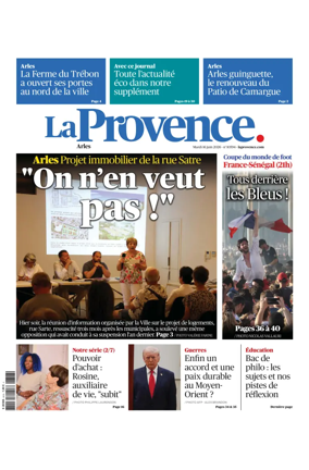 Cover of La Provence Arles