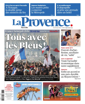 Cover of La Provence Marseille