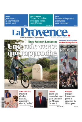 Cover of La Provence Salon-de-Provence / Pays salonais