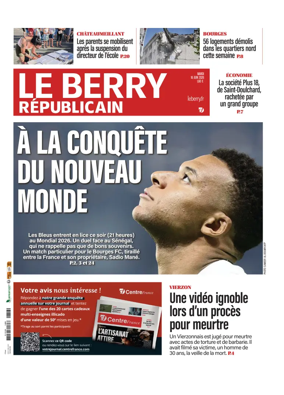 Cover of Le Berry Republicain