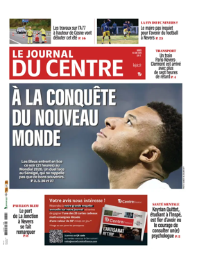 Cover of Le Journal du Centre