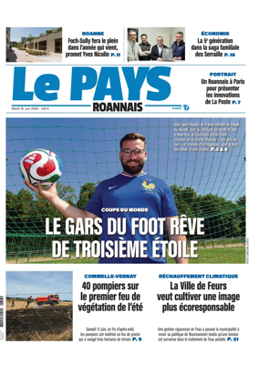 Cover of Le Pays Roannais (Roanne)