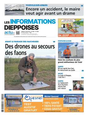 Cover of Les Informations Dieppoises