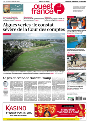 Cover of Ouest-France (Lannion / Paimpol / Guingamp)