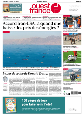 Cover of Ouest France (Manche)