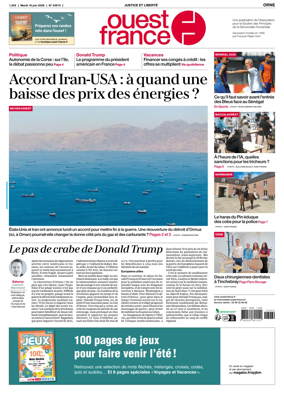 Cover of Ouest France (Orne)