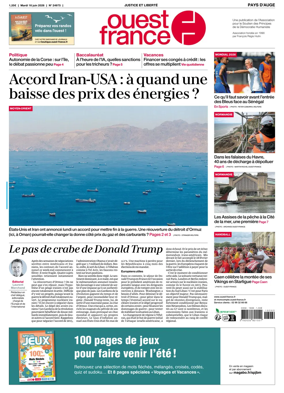 Cover of Ouest France (Pays d'Auge)
