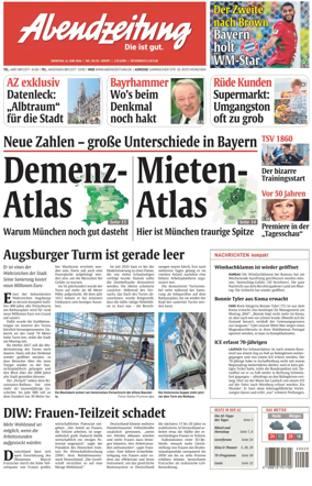 Cover of Abendzeitung Munchen