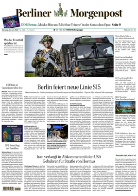Cover of Berliner Morgenpost