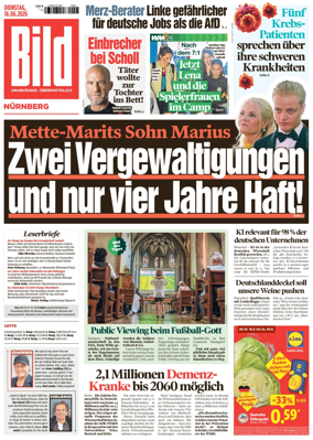 Cover of BILD Nurnberg