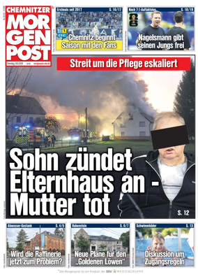 Cover of Chemnitzer Morgenpost
