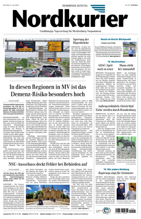 Cover of Demminer Zeitung