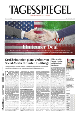 Cover of Der Tagesspiegel